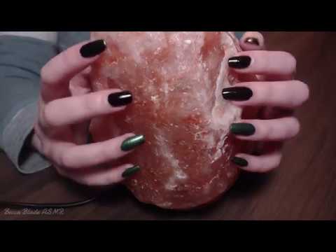 ASMR Hard Scratching on Himalayan Salt Lamp #2