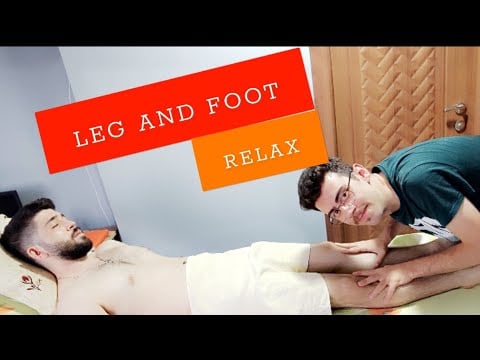 ASMR LEG AND FOOT MASSAGE FOR YOU RELAX MASSAGE #asmr #massage #pijat