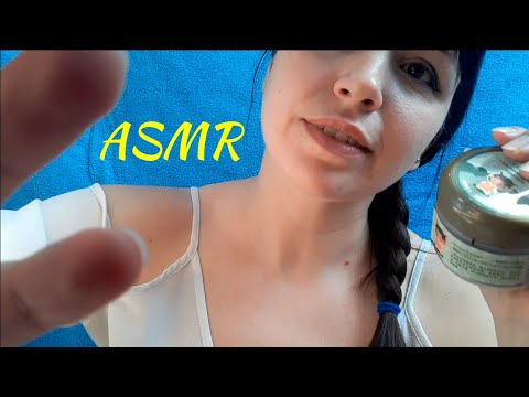 ASMR | АСМР Пузырьковая маска, Уход за кожей лица | Face care, bubble mask