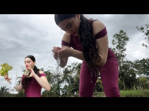 ASMR~SONIDOS DE LA NATURALEZA , SONIDOS DE PÁJAROS, DE AGUA (río) , SONIDOS DE OJAS/ASMR PARA DORMIR