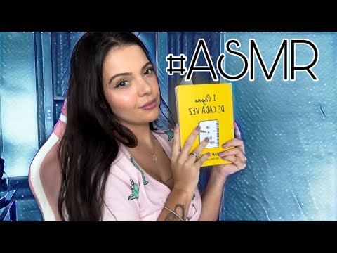 ASMR PARA TE DEIXAR MOLINHO DE SONO (desenhando e escrevendo)