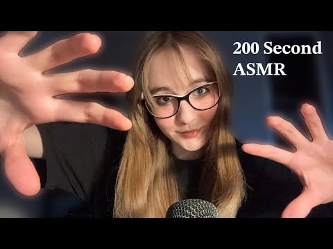 (ASMR) 200 Seconds For 200 Subscribers 