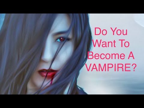 ASMR Vampire Queen Turns You Into A Vampire.  Close Whispers and Crackling Fire.