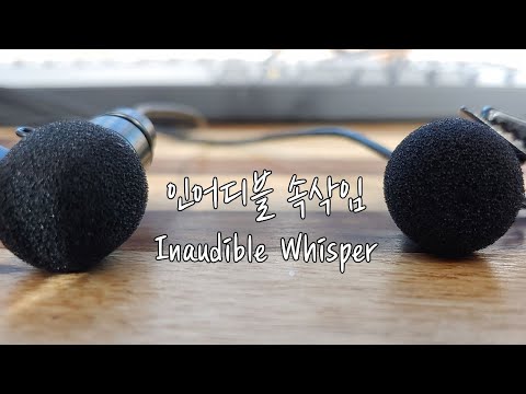 ASMR Inaudible Whispering / 인어디블 ASMR