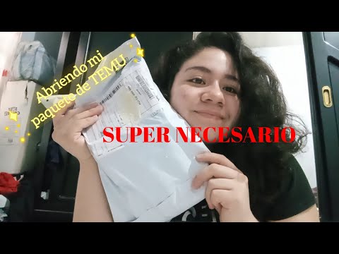 ASMR•Abriendo mi paquete de compras interesarías de TEMU P2 📦🫶🏻