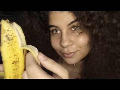 ASMR COMENDO BANANA😋🍌MUKBANG