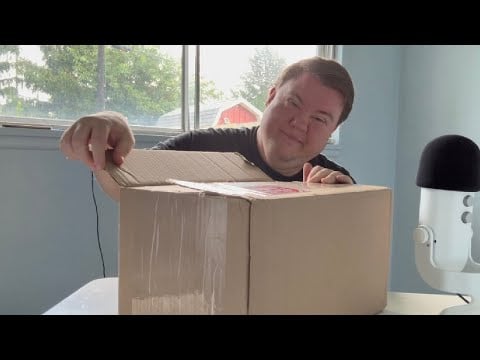 ASMR A BIG SURPRISE UNBOXING | TINGLETASTIC 