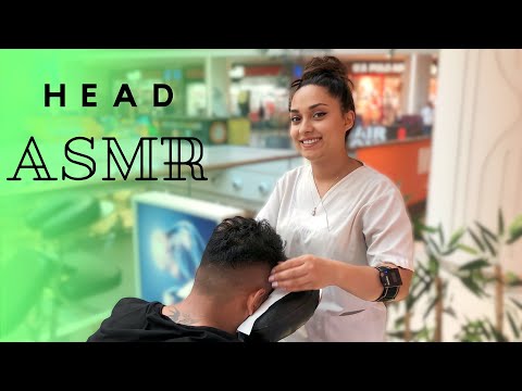 ASMR MASSAGE SEDEF - HEAD SCRATCHİNG + RELAXİNG MASSAGE