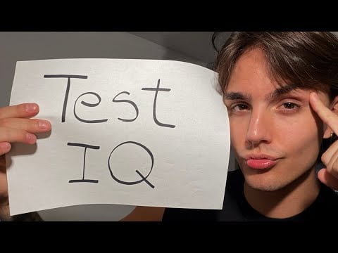 ASMR Test de IQ 100% Posible 🤭