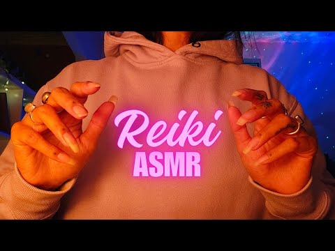 Reiki ASMR l finger fluttering l hand movements l hypnotic l hypnotizing l lofi l no talking