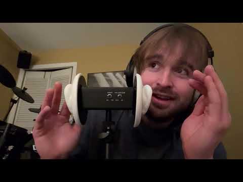 ASMR - Inaudible Whispers, Dry Mouth Sounds, Ear Touching, Etc.