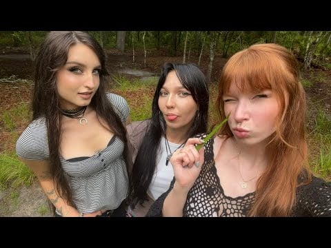 ASMR Touching Grass w/ @beebeeasmr & @ssageasmrr 