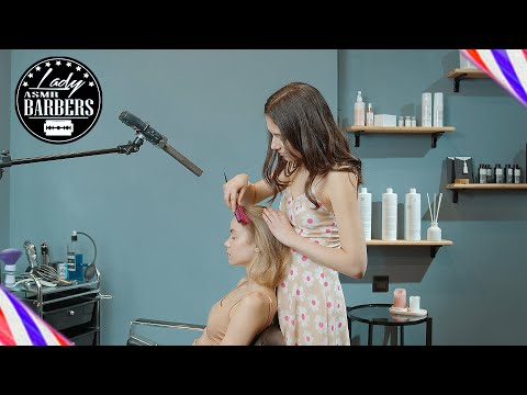 ASMR Head Massage by Barber Lady Milena