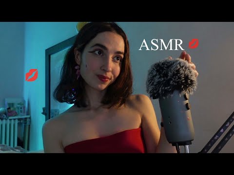 ASMR 😘 Mouth Sounds, Besitos 💋 Y Te Hablo CERQUITA PARA DORMIR