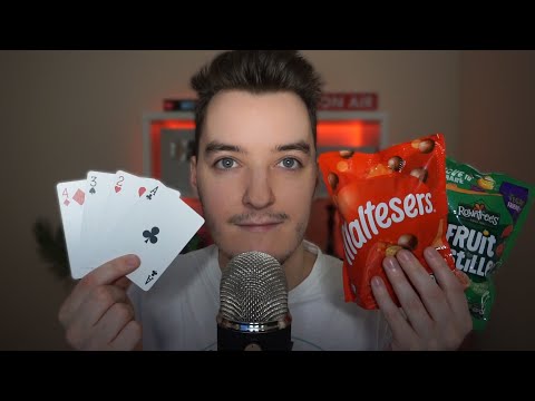 ASMR | Solitaire and Candy Eating