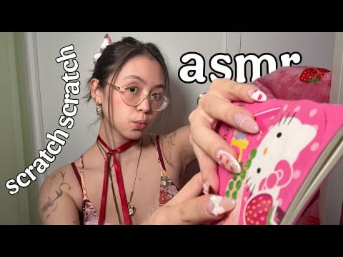 ASMR LoFi Camera Scratching + Close Up Object Scratching