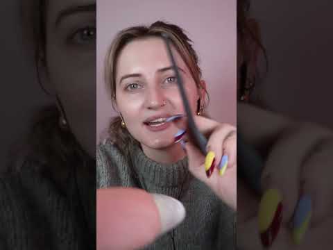 Parting Your Hair 👱‍♀️ #asmr