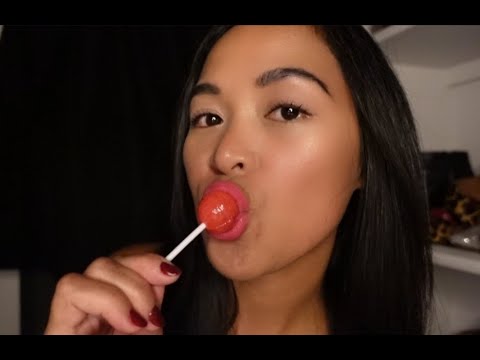 ASMR | LOLLIPOP|WET MOUTH SOUNDS| EATING A LOLLIPOP| NENENG'S ASMR