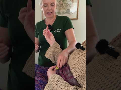 Professional Reflexology to Treat Migraines! Unintentional ASMR Real Person