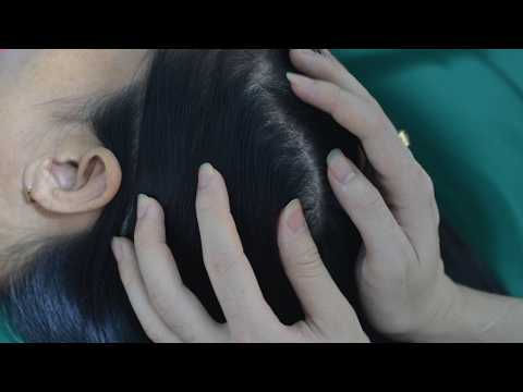 ASMR Relaxing Hair Combing Sounds With Scratching And Parting For Stress Relief