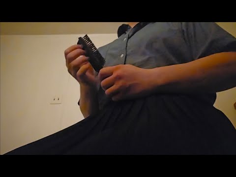 ASMR Brushing & Carpet Scratching