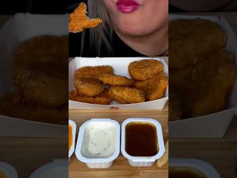 McDonald’s Spicy Chicken Nuggets #shorts #asmr #youtube