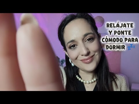 ASMR relajante, ponte cómodo para dormir 😴 ( Mouth sounds, hain brushing, light sabers)