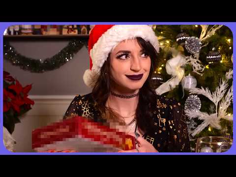 1.5 Minute ASMR | Your scary cousin isn't thrilled about Secret Santa