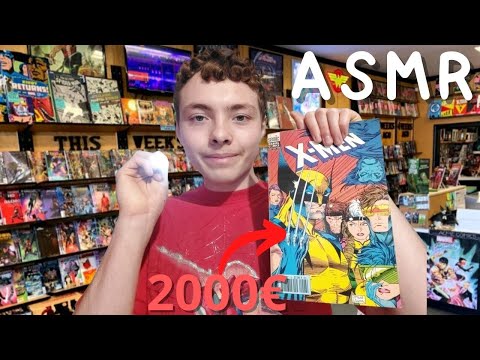 ASMR FR: Roleplay🔎J'estimes tes comics super rare🔍