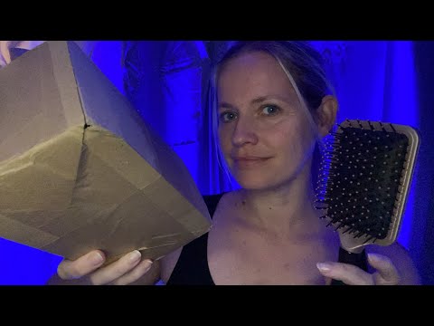 ASMR live UNBOXING et ROUTINE du soir brushing FAQ