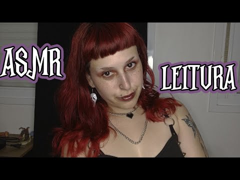 ASMR LEITURA EM VOZ SUAVE | CONTO "OS OLHOS QUE COMIAM CARNE" (uma experiência imersiva e relaxante)