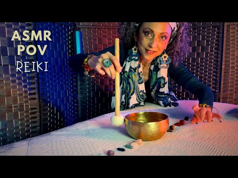 ASMR POV Pulizia Energetica Invio di Reiki a Distanza e Bagno Sonoro