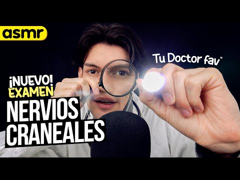 ASMR Roleplay EXAMEN de los NERVIOS CRANEALES | ASMR Español | Mol