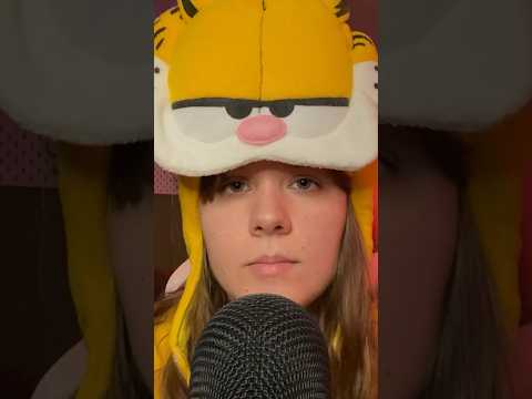 Garfield Cranial Nerve Exam 😼 #asmr #shorts