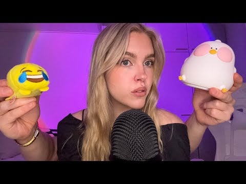 my fiancé tries ASMR for the first time 💜 | 20K special | relaxing triggers & minimal whispers