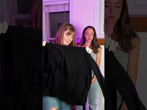 ASMR TSA Patdown RP for Relaxing Fabric Noises💜 #asmr #asmrsounds #asmrtingles #asmrfabricnoises