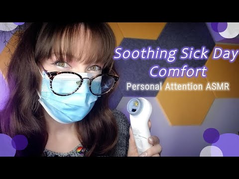 🌡️Caring Friend Comforts You While You’re Sick 🥰 ASMR | Whispered Affirmations & Personal Attention