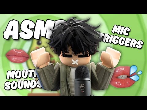 Roblox ASMR ~ Relaxing Mic Scratches (no talking) 