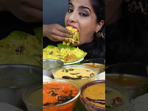 Eating Crispy Aloo Masala Dosa,Egg,Ghee Dosa,Sambar,Idli Vada South Indian Food ASMR Eating Video