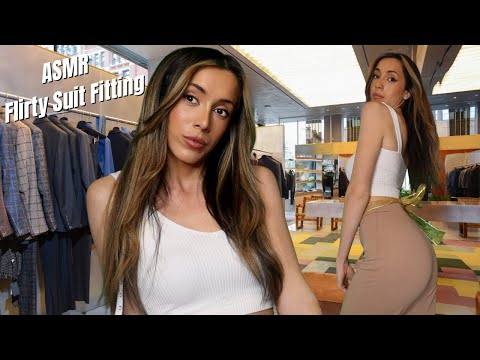 ASMR Flirty Suit Fitting 🤵💕 soft spoken