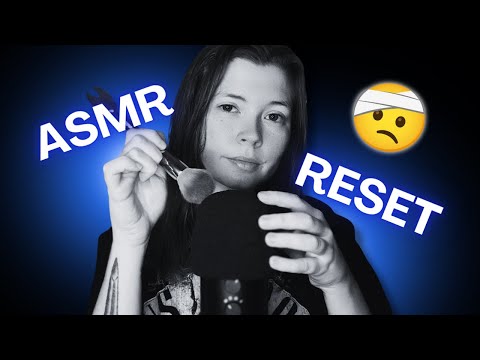 🖤⚪ Monochrome Relief: Fast & Aggressive ASMR for Headaches | The First Reset