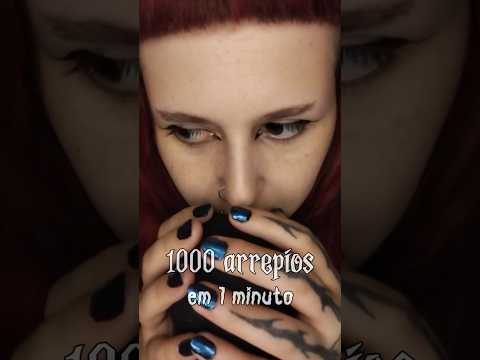 1000 ARREPIOS EM 1 MINUTO #asmr #asmrsounds