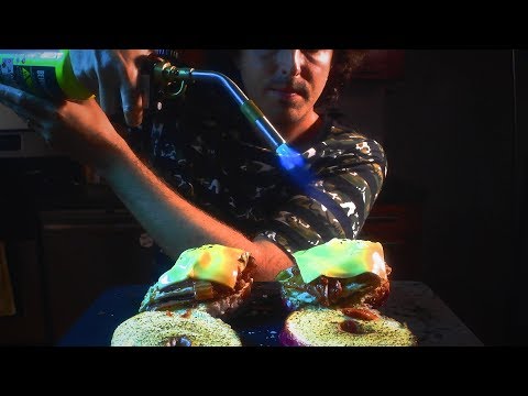 KIMCHI DONUT SANDWICHES ! ASMR ( Real Sounds ) 자막 字幕  ਉਪਸਿਰਲੇਖ | Nomnomsammieboy