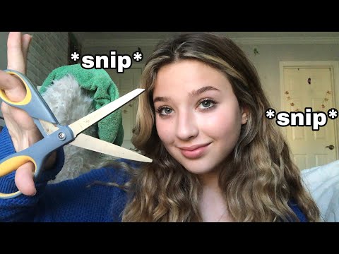 ASMR// Giving You a Haircut ✂️