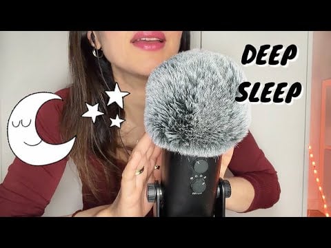 Deep Sleep Head Massage ASMR 😴 Brain Relaxation, Stress Relief & Positive Affirmations (English)