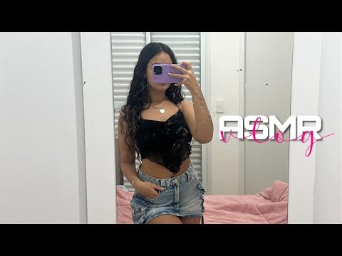 ASMR VLOG - UM DIA COMIGO! 🌸 | comprinhas, trabalho..