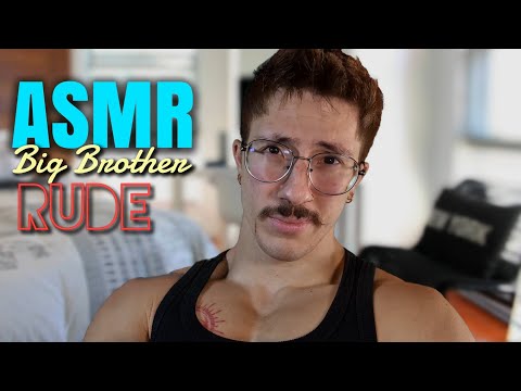 ASMR 💌 Irmão mais velho RUDE te arruma pro primeiro encontro 🙄 (Roleplay realista)