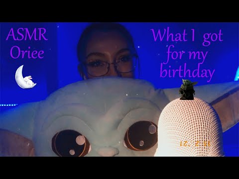 ASMR | What I got for my birthday 🎂