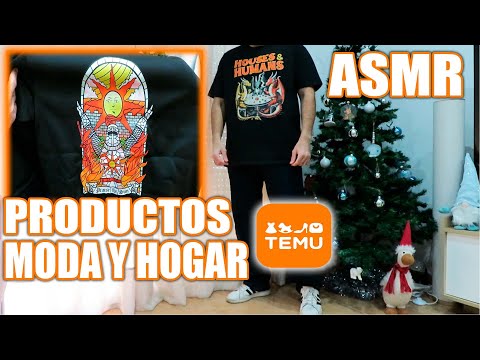 ASMR | Productos TEMU Moda y Hogar (Unboxing + Review)