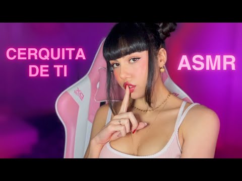 ASMR CERQUITA de TI ✨Mouth sounds💗 Soft CLOSE-UP